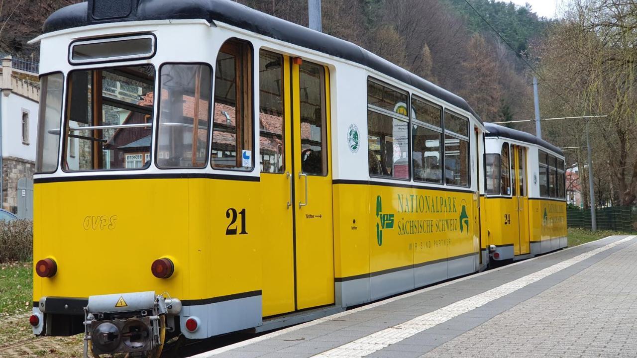 Pension Goldstueck Bad Schandau Extérieur photo
